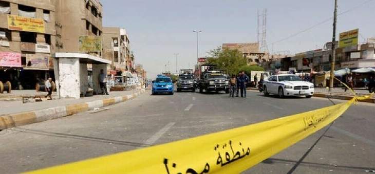 إصابة 13 عنصرا بانفجار في مخزن للأسلحة في بغداد