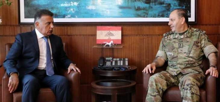 اللواء إبراهيم بحث مع أمين عام المجلس الأعلى للدفاع شؤوناً أمنية مشتركة