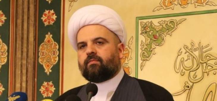 أحمد قبلان: المفروض أن نقبل بالعرض الإيراني للإنقاذ من منطق حماية لبنان