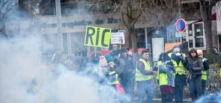 العربية: اعتقالات وصدامات بين الأمن والمحتجين وسط باريس