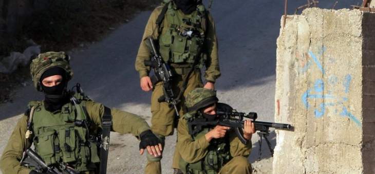 إنتشار لجنود اسرائيليين بمحاذاة بوابة المنارة في خراج بلدة حولا