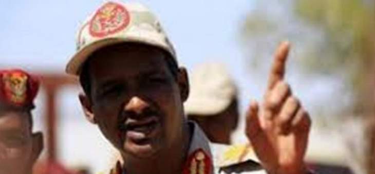 نائب رئيس المجلس العسكري السوداني: يوجد مندسون وأجهزة مخابرات وسط قوات الدعم السريع