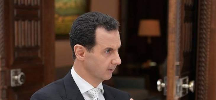 بشار الأسد: نرفض التفاوض حول قضايا تخص استقرار سوريا