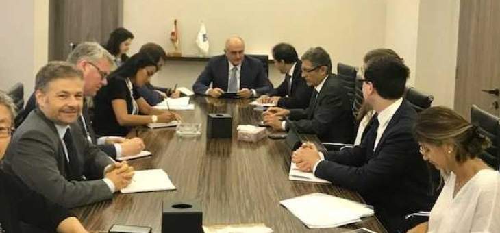 وزير المال عرض مع وفد البنك الدولي التقرير حول وضع لبنان النقدي