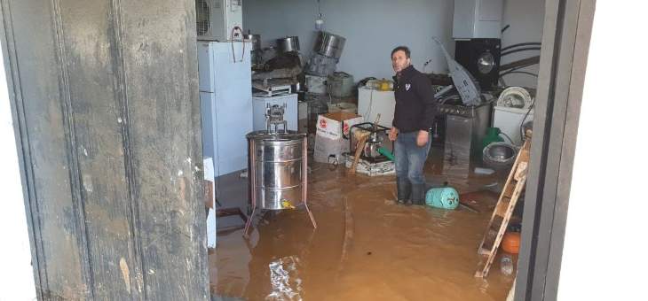 أضرار بالمزروعات والمنازل في عكار بسبب العاصفة