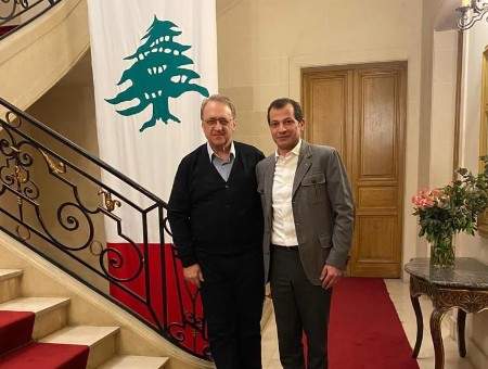 سفير لبنان في فرنسا عرض مع بوغدانوف آخر تطورات لبنان والمنطقة