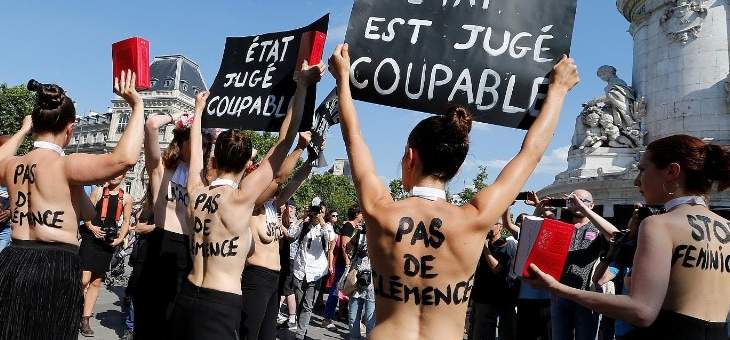 احتجاجات وسط باريس للمطالبة بإجراءات فورية ضد قتل النساء