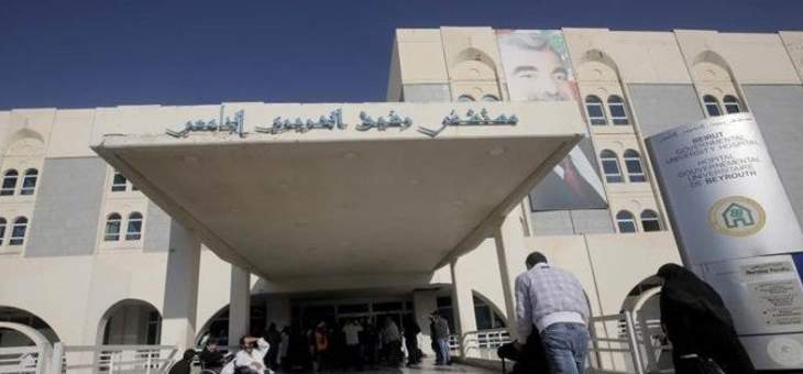مستشفى بيروت: استقبال 12 حالة مشتبه باصابتها بكورونا وشفاء حالة واحدة ووفاة سيدة بالعقد الثامن