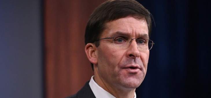 وزير الدفاع الأميركي: لا نخطط للانسحاب من العراق