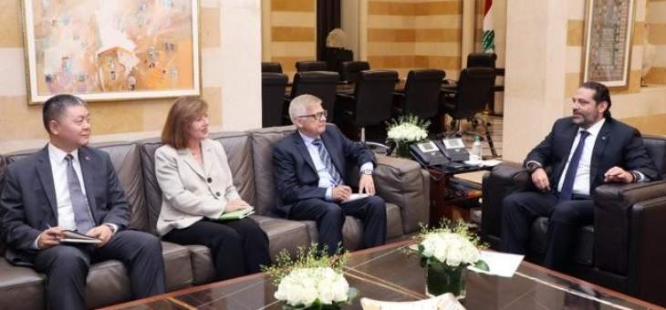 NBN: الحريري طلب من سفراء الدول الخمس الضغط على اسرائيل لوقف اعمالها العدوانية