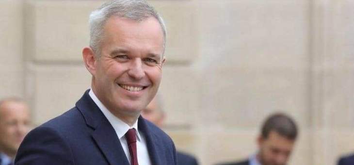 استقالة وزير البيئة الفرنسي  فرانسوا دو روجي من الحكومة 