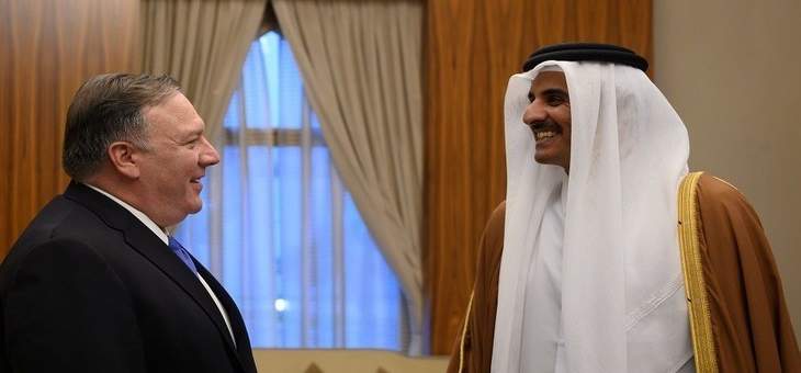 الخارجية الاميركية: أمير قطر وبومبيو بحثا في واشنطن التوترات في الخليج