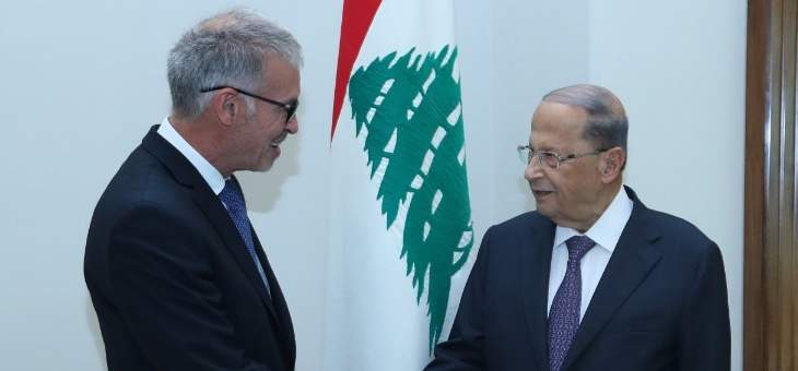 الرئيس عون: التعاون بين المجلسين الاقتصاديين اللبناني والفرنسي يطور الاداء وتبادل الخبرات
