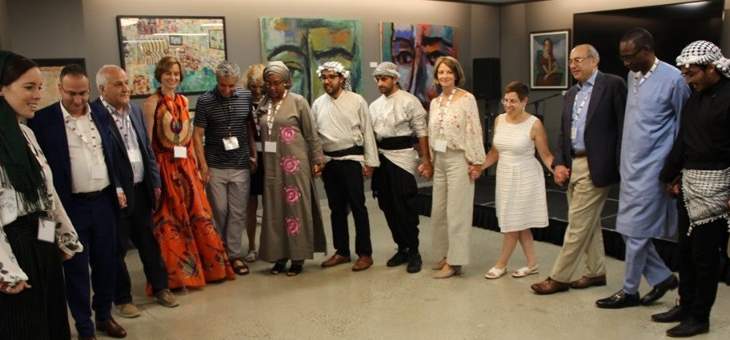 متحف فلسطين في اميركا يجمع سفراء الأمم المتحدة بدعوة من سفير فلسطين