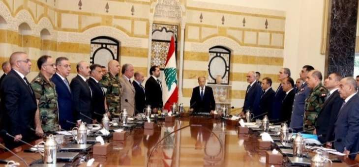 مجلس الدفاع الأعلى يعلن بيروت مدينة منكوبة 