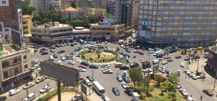 أهالي الموقوفين الإسلاميين قطعوا الطريق أمام سراي طرابلس