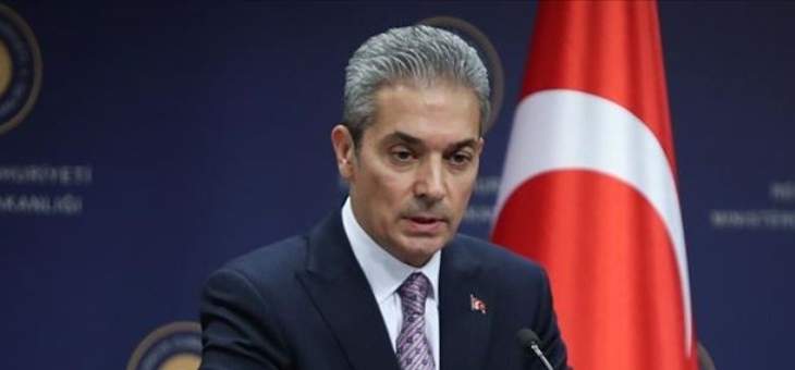 الخارجية التركية: ننتظر تشكيل حكومة وتلبية المطالب المشروعة للشعب العراقي