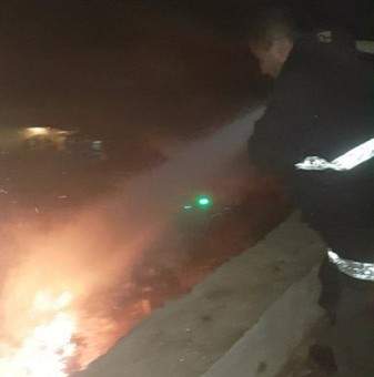 الدفاع المدني: إخماد حريق اكوام من البلاستيك في حوش الأمراء - زحلة