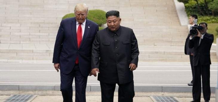 ترامب بعد لقائه كيم جونغ أون: استئناف المحادثات النووية خلال 3 اسابيع