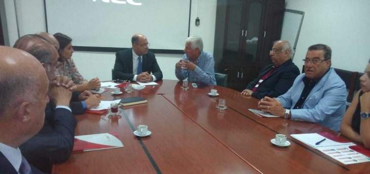 وزير الزراعة استقبل وفداً من المجلس اللبناني لمصنعي الحليب ومشتقاته