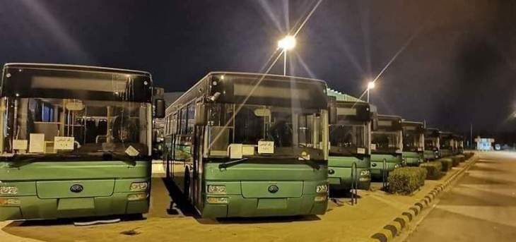 وزارة الإدارة المحلية والبيئة السورية تسلمت مئة حافلة مقدمة من الصين