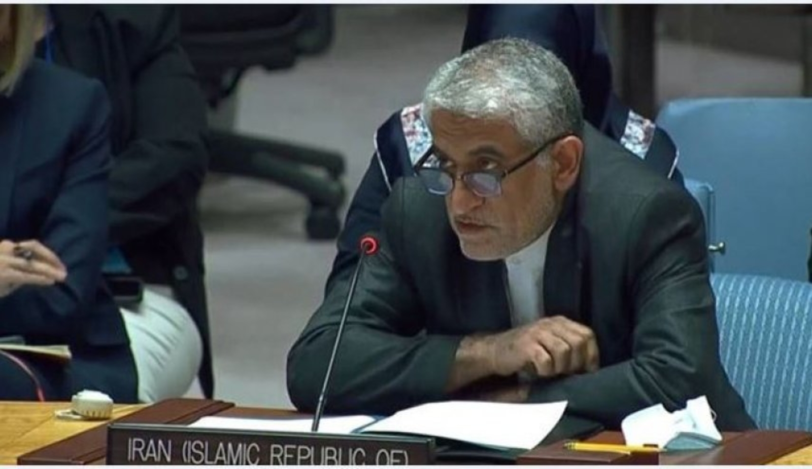 سفير إيران لدى الأمم المتحدة: لم نزود أيا من طرفي حرب أوكرانيا بأي سلاح