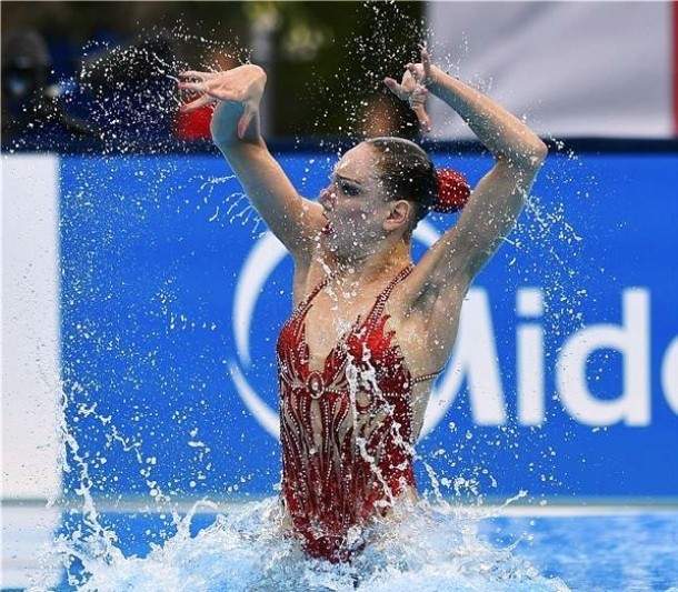 الروسية كوليسنيتشنكو تخطف ذهبية السباحة الإيقاعية في بطولة العالم 